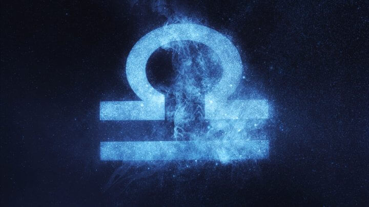 Símbolo do signo de libra