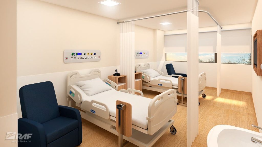 Projeto de complexo hospitalar em Florianópolis