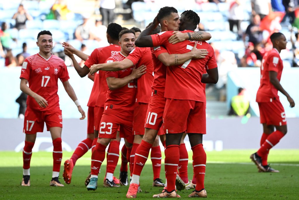 Suiça vence Camarões na Copa do Mundo (Foto: Fabrice Coffrini/AFP)