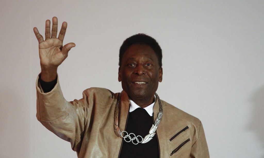 Pelé Edson Arantes do Nascimento (Foto: Miguel Schincariol/AFP)