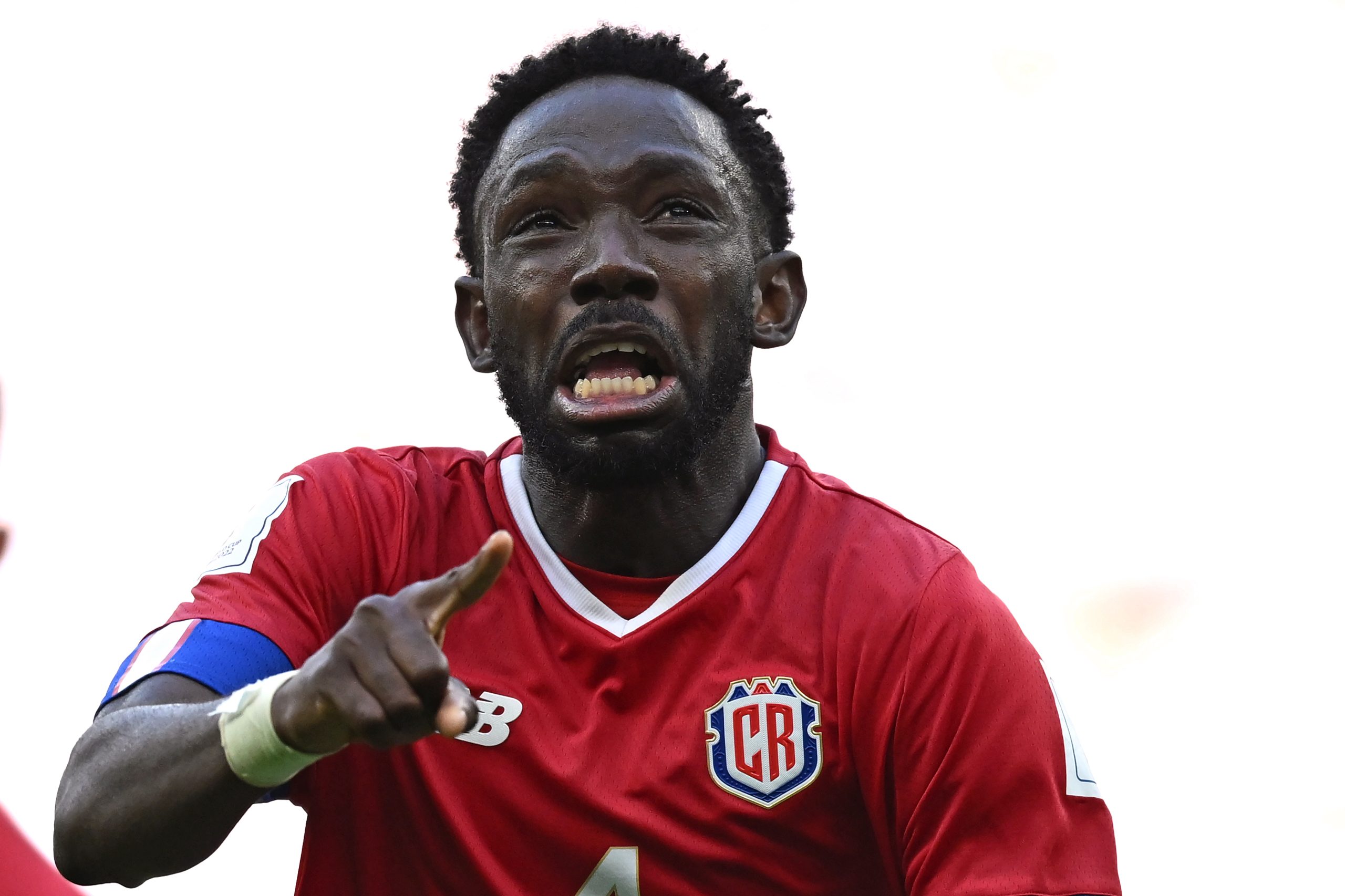 Fuller marca o gol da Costa Rica