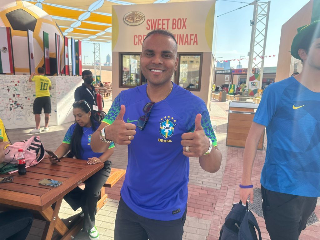 Eric é pai do atacante Rodrygo e já passou pelo Criciúma