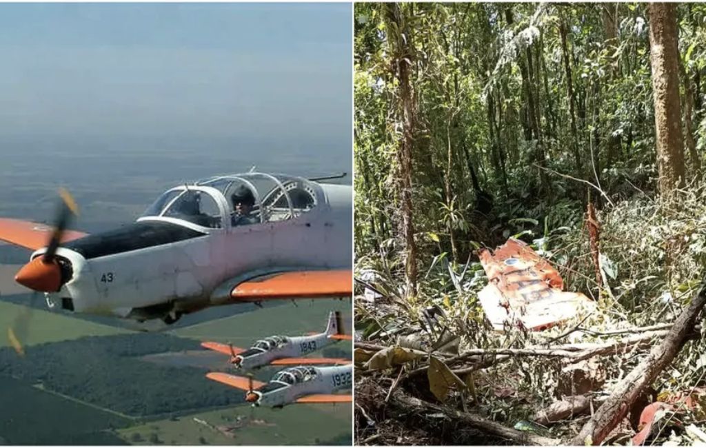 Acidente de avião da FAB na Grande Florianópolis