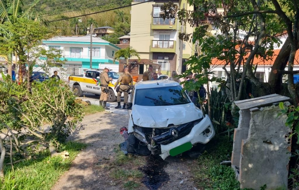 Acidente na Lagoa da Conceição