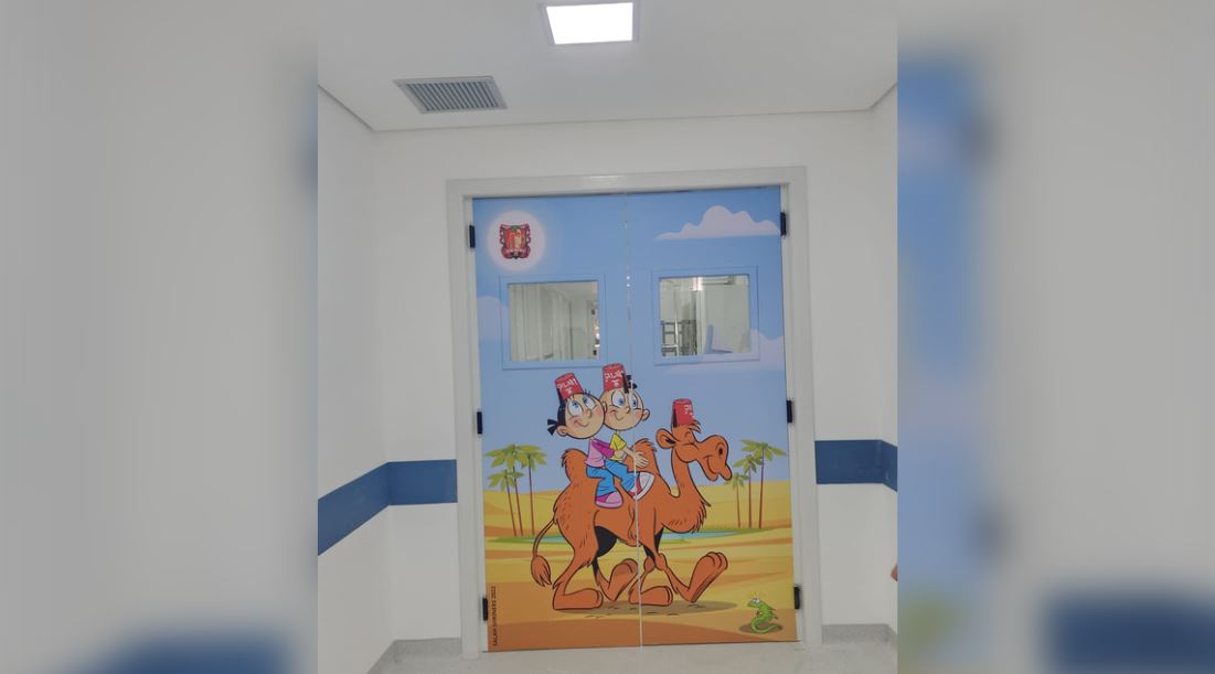 Unidade de queimados do Hospital Infantil Joana de Gusmão, em Florianópolis, reabre após 5 anos