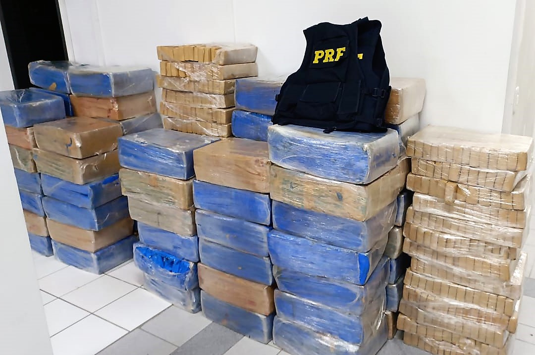 Apreensão de maconha