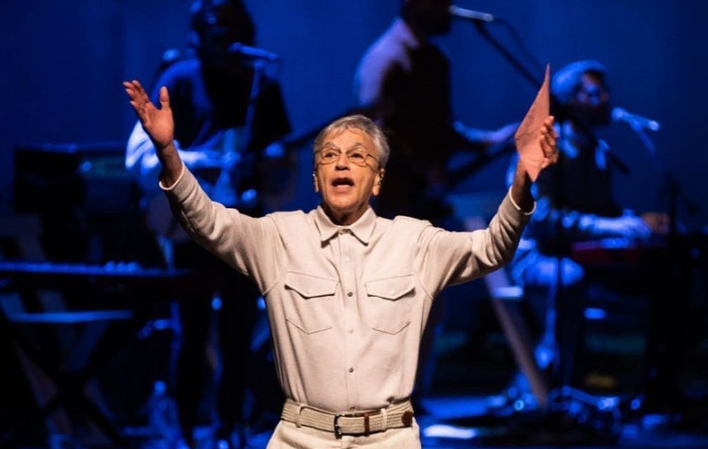 Caetano Veloso apresenta dois shows em Florianópolis na turnê "Meu Coco"