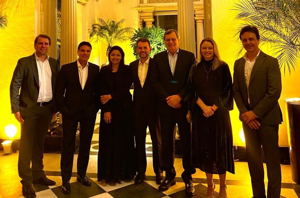 Guilherme Marco de Lima (Ascensus), Vitor Bidetti (Integral BREI), Daniella Abreu (WTC), Pedro Carregosa (EFG), Gilberto Peralta (Airbus), Maria Laura Bingemer (Integral BREI) e Rubem Herzog (EFG).