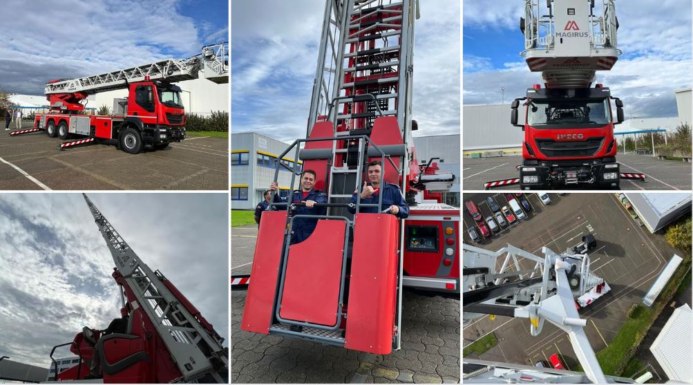 Escadas com elevador importadas da Alemanha por R$ 22 mi reforçam Bombeiros de SC
