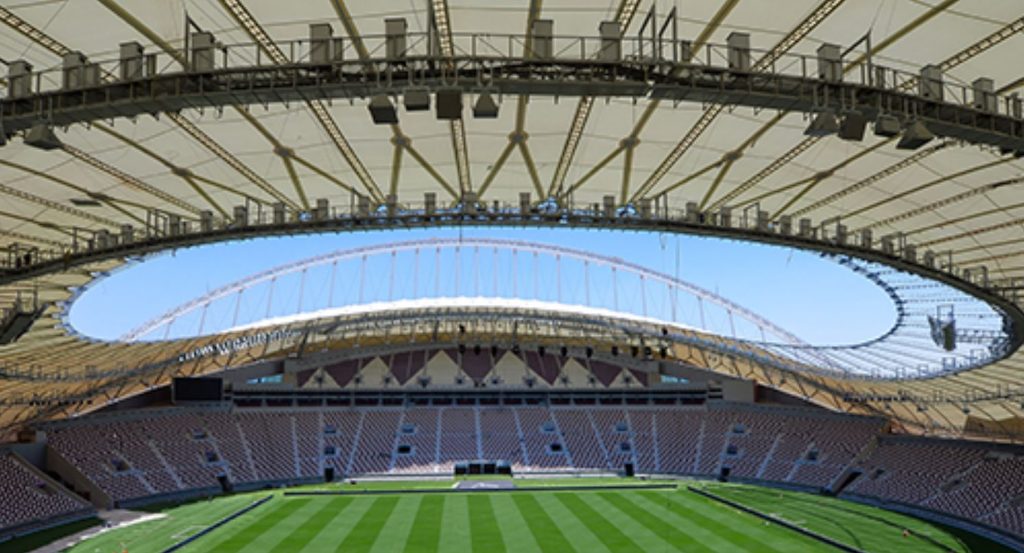 Estádio Internacional Khalifa fica em Al Rayyan, no Catar