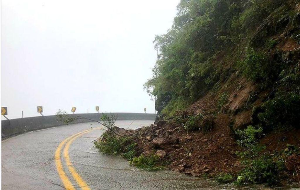 serra do rio do rastro deslizamento