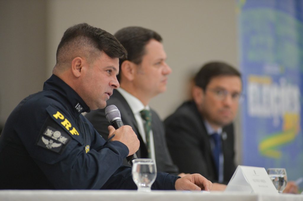 Silvinei Vasques fala em coletiva de imprensa sobre a Operação Eleições 2022- 2º turno, em 28 de outubro