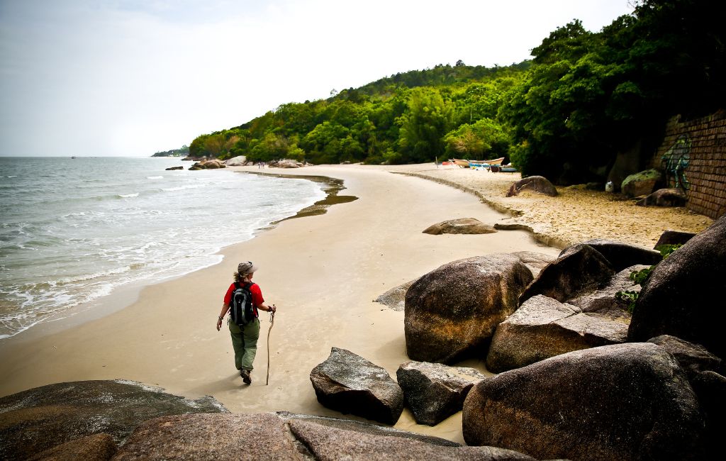 Trilha em Florianópolis