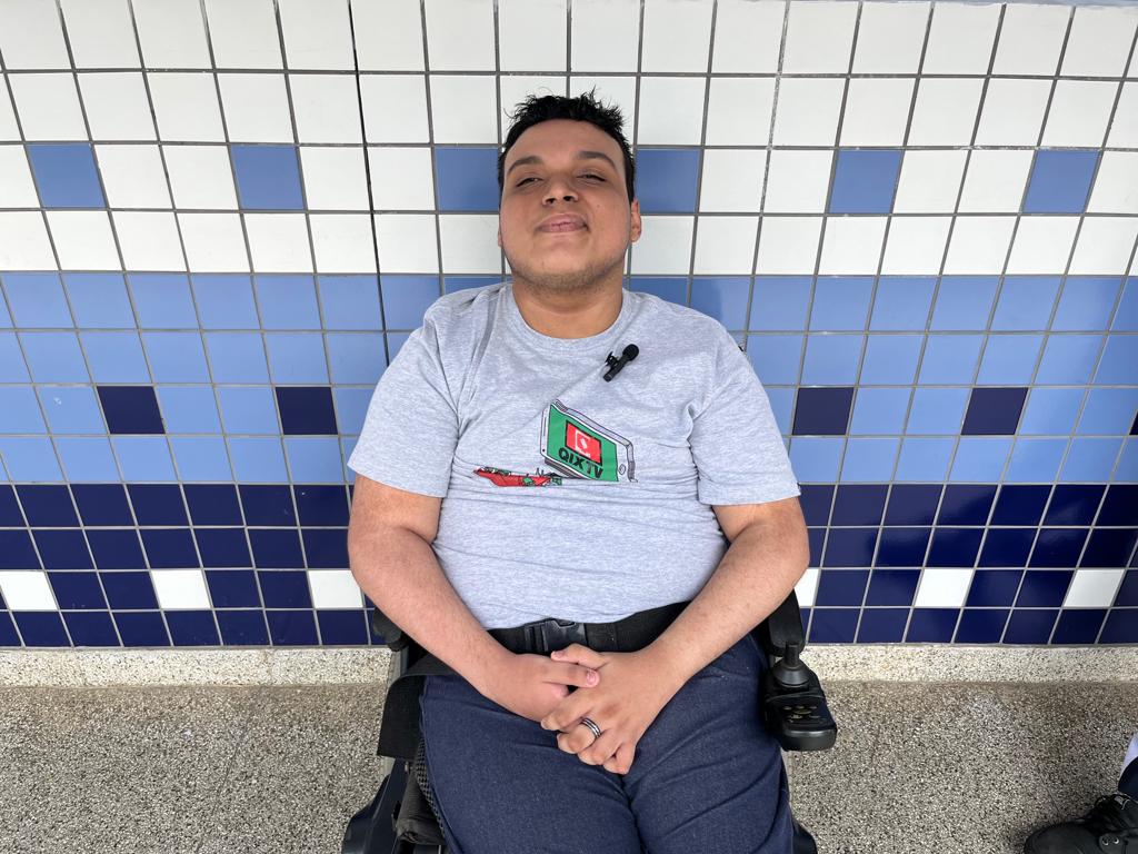 Estudante cadeirante em SC Enem 2022