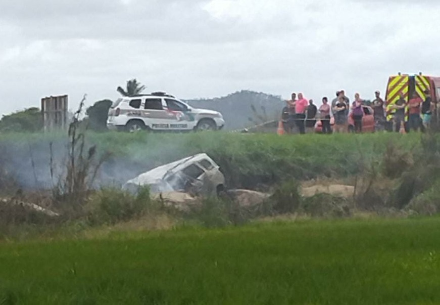 Acidente na BR-280, em Guaramirim