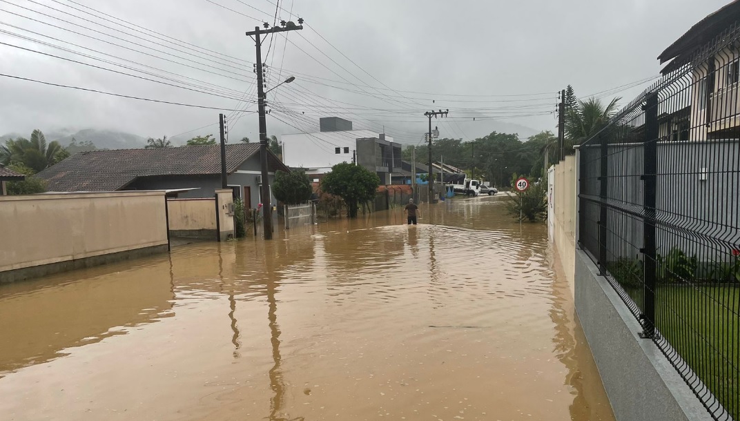 Alagamento em Pomerode