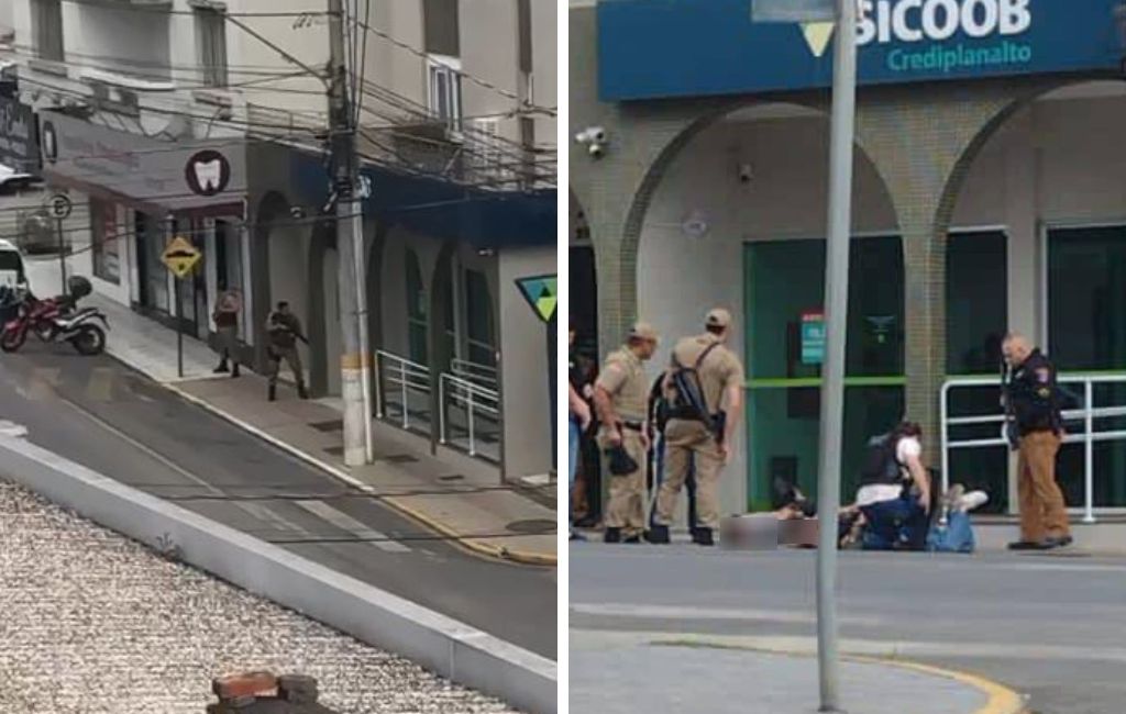 assalto agencia mafra