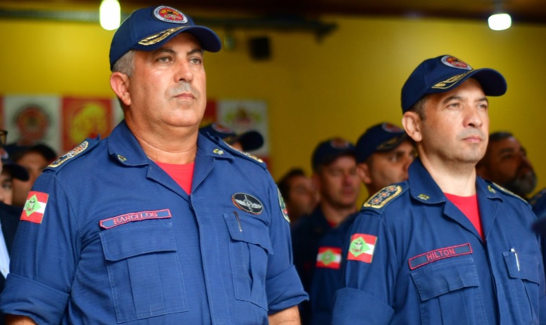 Troca de comando no Corpo de Bombeiros Militar de SC