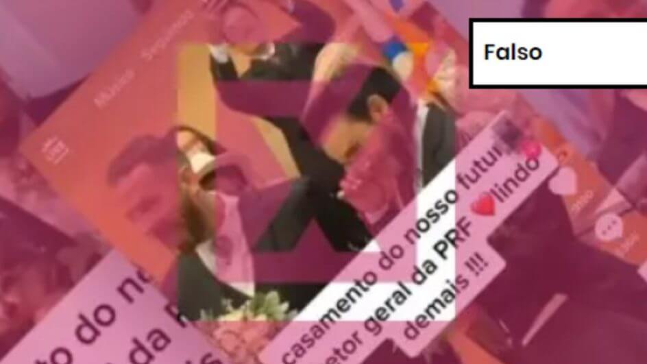 Montagem Comprova casamento gay