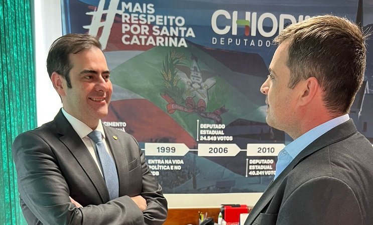 Carlos Chiodini com Fábio da Veiga
