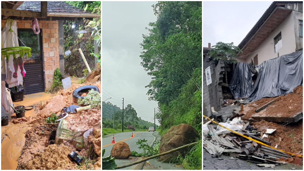 Ocorrências em Pomerode, Gaspar e Blumenau