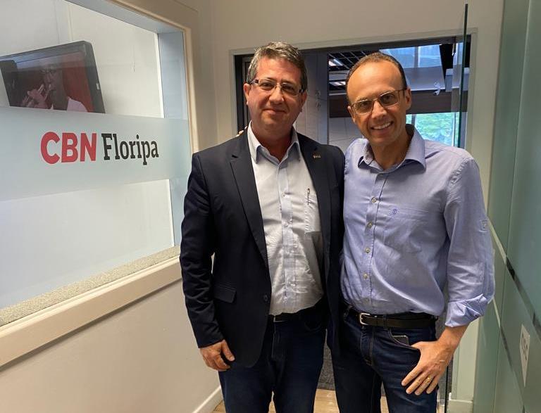 presidente do ExcelênciaSC, Leonardo Costa, concedeu entrevista à CBN Floripa