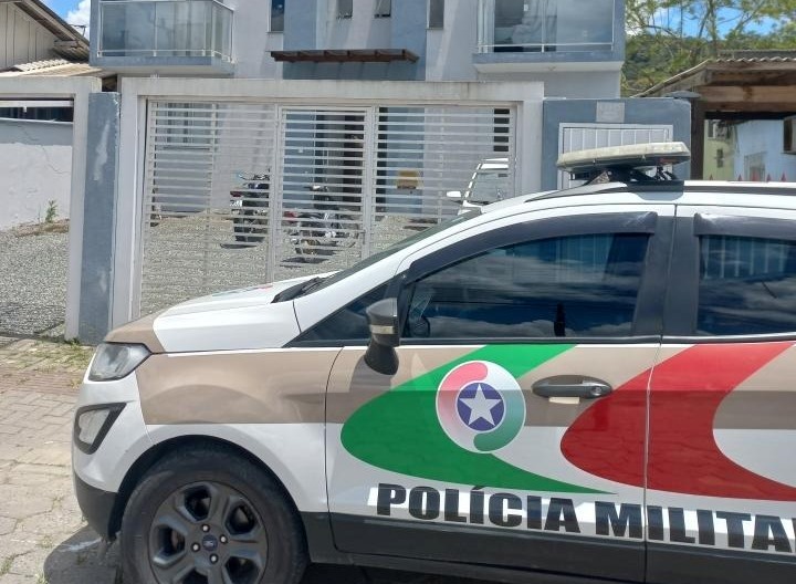 Casa onde ocorreu o crime