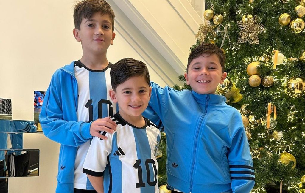 filhos do Messi