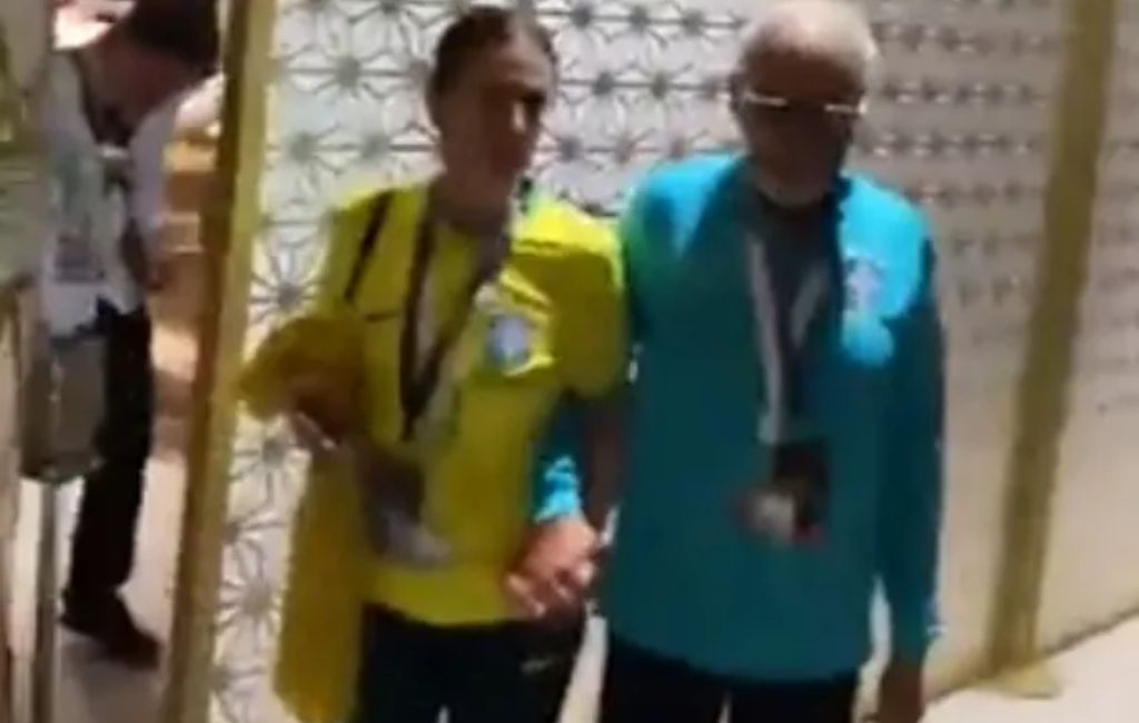 Gilberto Gil e Flora Gil no Catar