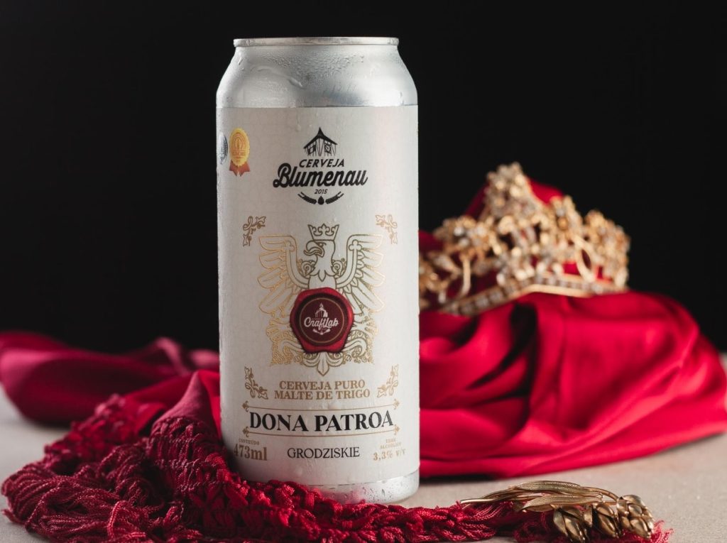 lata cerveja grodziskie