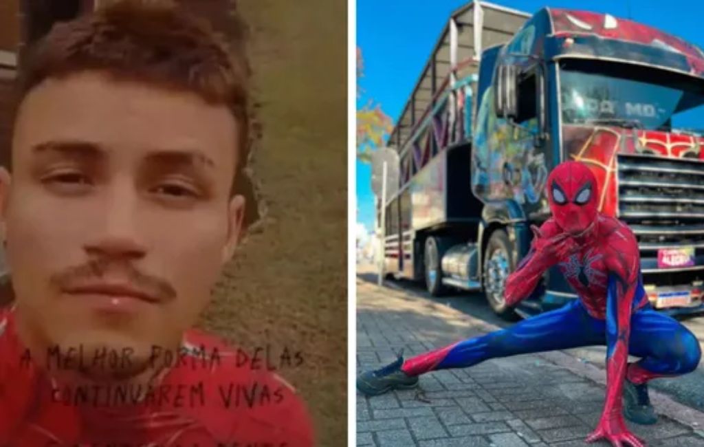 homem aranha carreta da alegria homicídio xaxim
