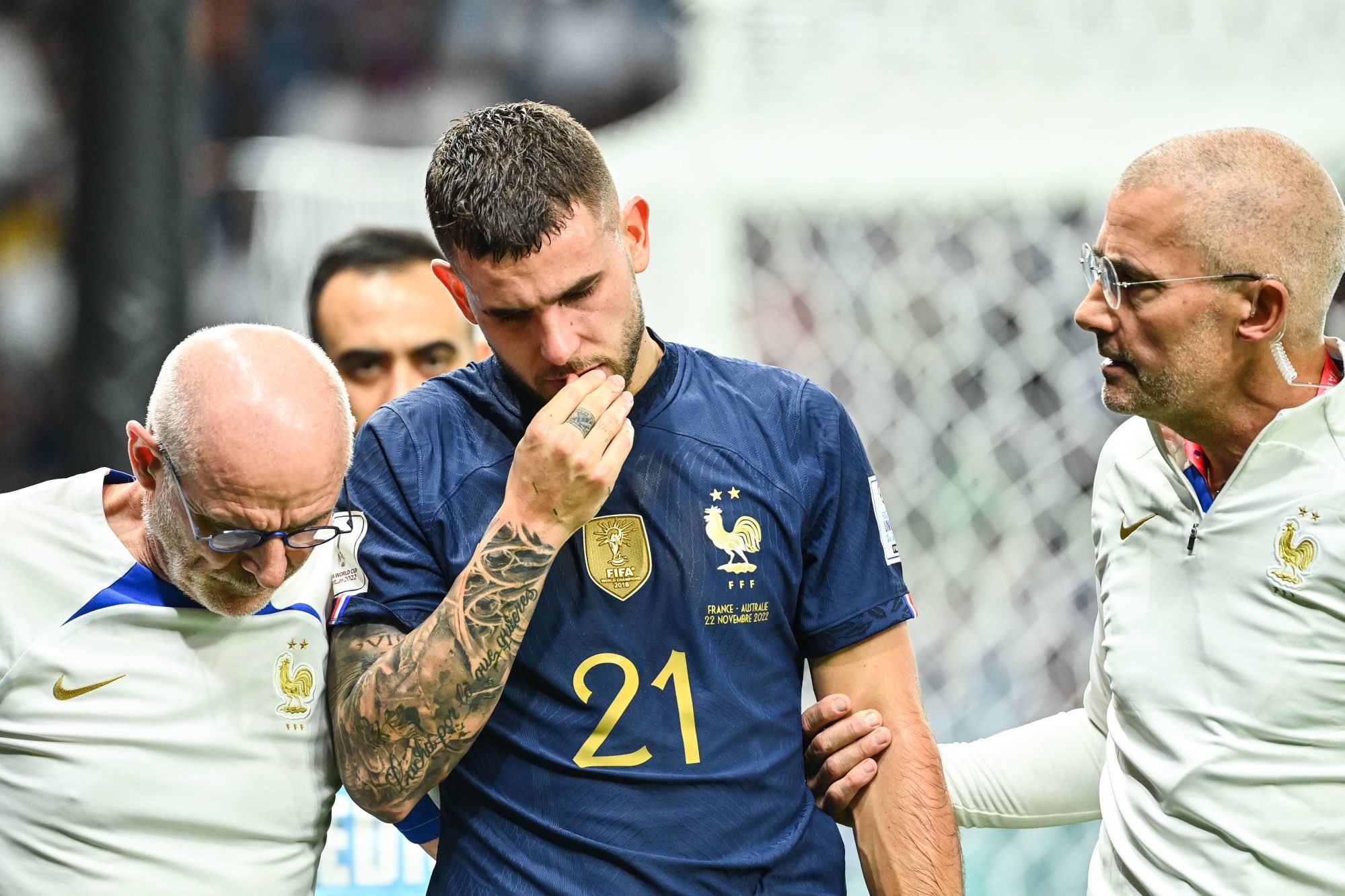 Lucas Hernández está fora da Copa do Mundo no Catar