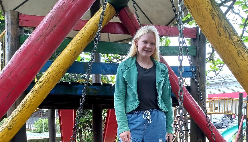 Amanda Ewald tinha 14 anos