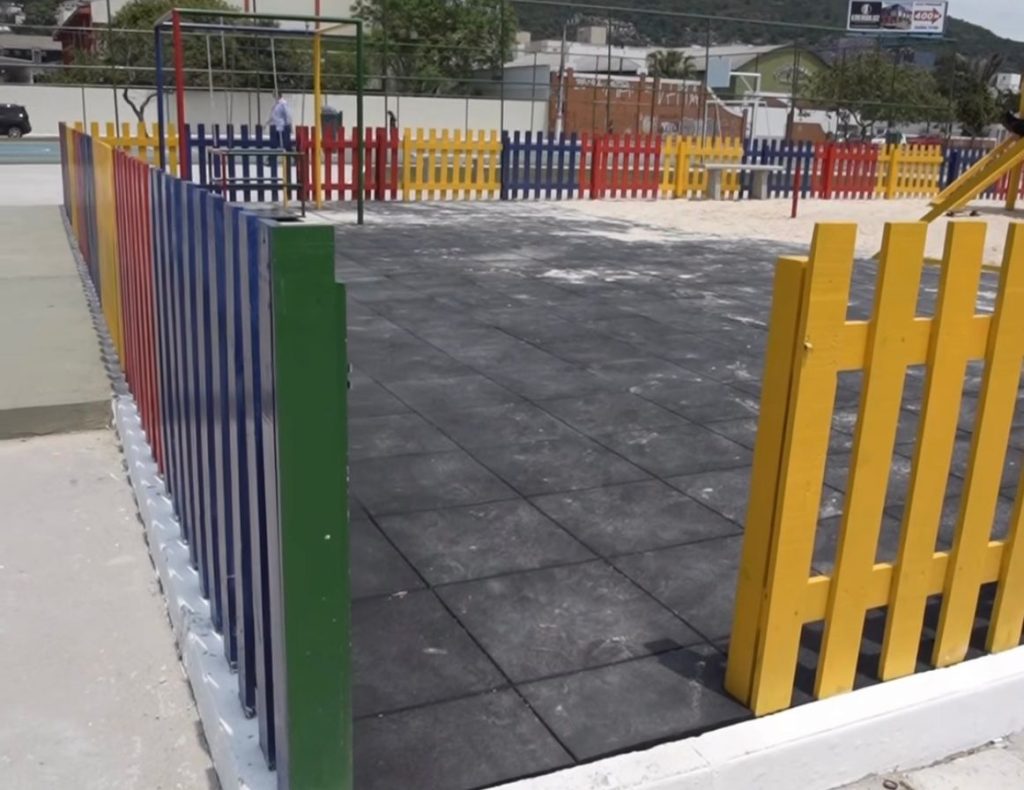 Praça na Trindade é furtada antes de inauguração