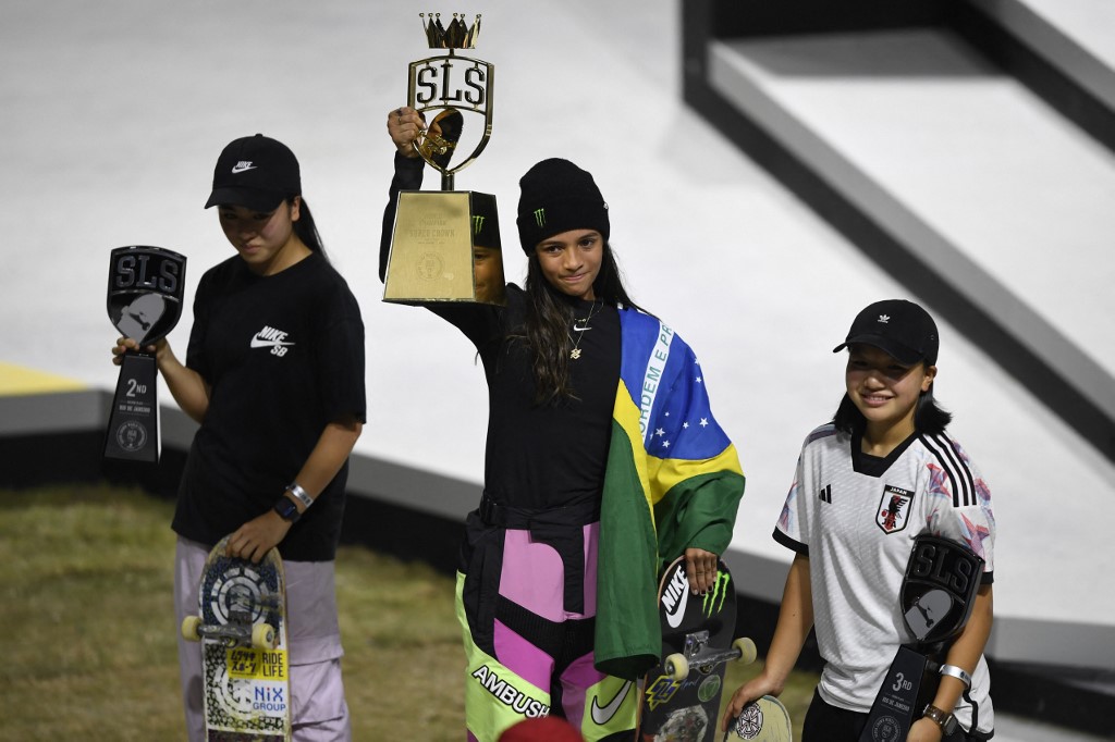Rayssa Leal conquista Liga Mundial de Skate Street