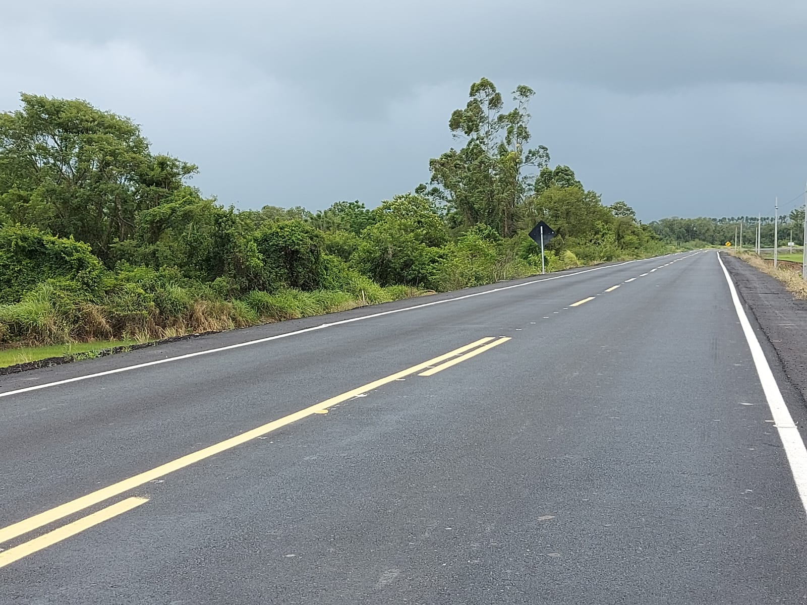 Rodovia Jacob Westrup, em Forquilhinha