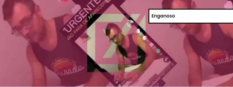 Conteúdo enganoso sobre seções eleitorais