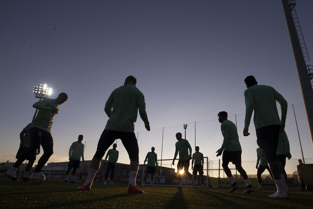 Seleção treina na Itália antes da Copa no Catar