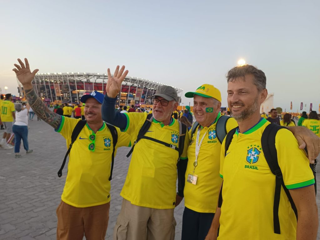 Torcedores de SC no Catar