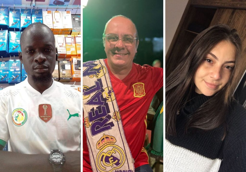 Torcedores da Copa do Mundo em Joinville
