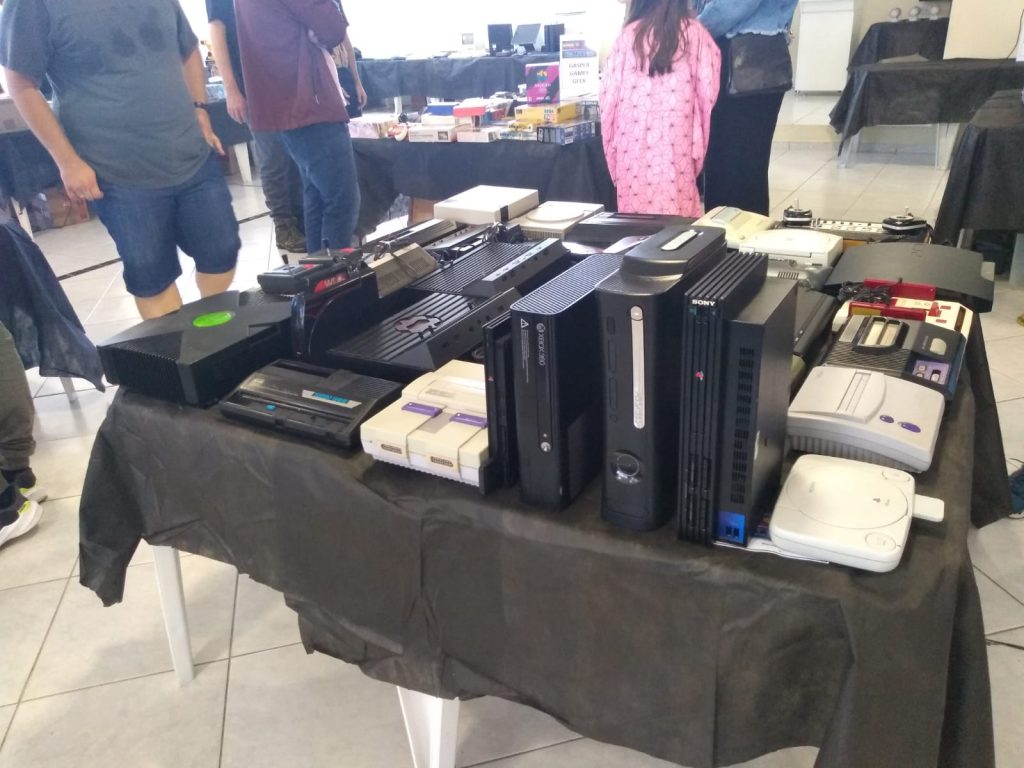 Videogames no evento Retro SC