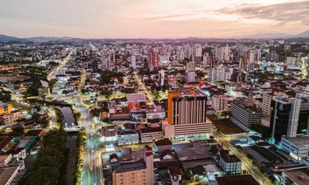 vista aerea de joinville