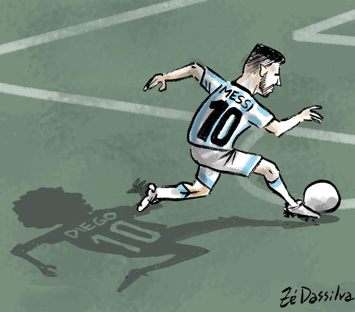 Charge do Zé Dassilva do dia 14 de dezembro de 2022