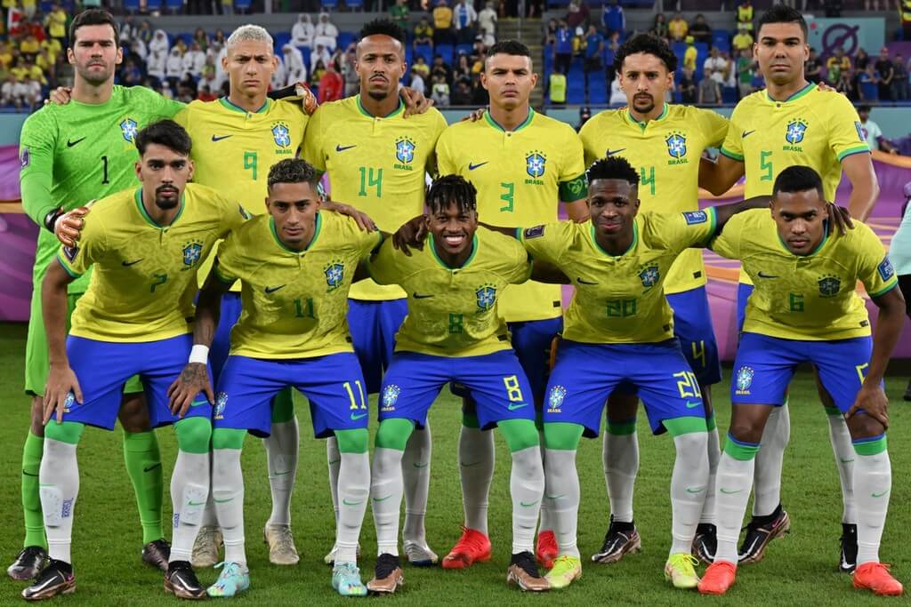 Brasil enfrenta Coreia do Sul nas oitavas de final da Copa do Catar