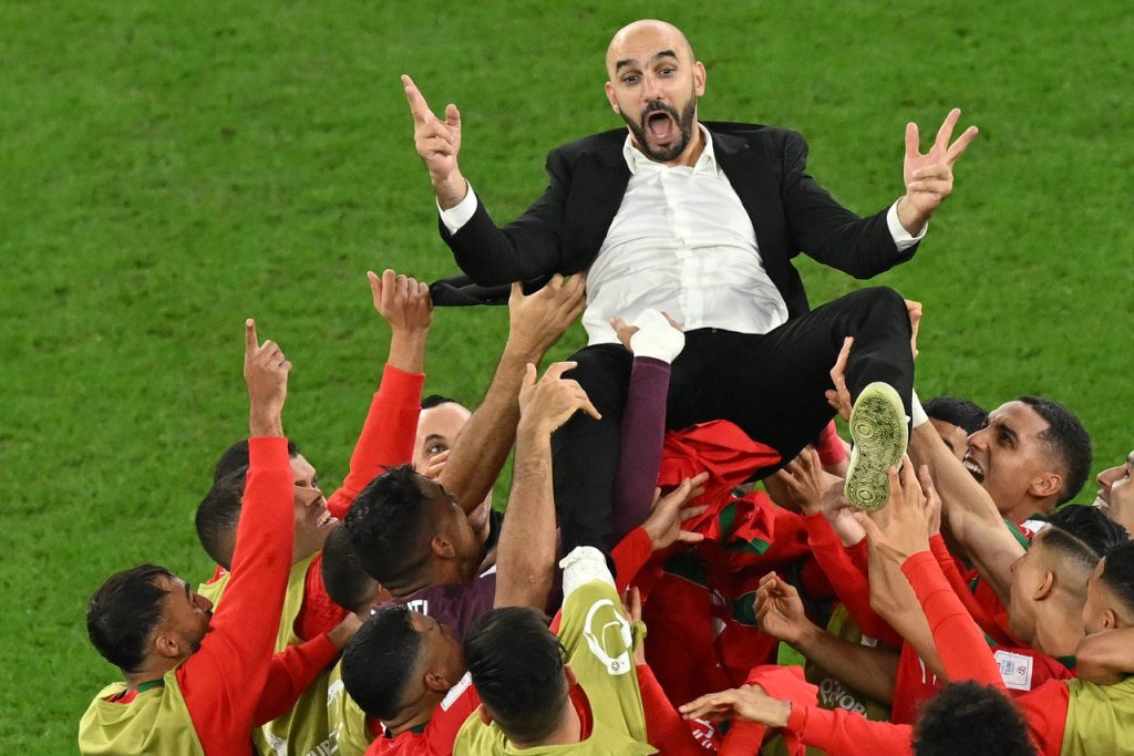 Walid Regragui comanda o Marrocos na Copa do Mundo