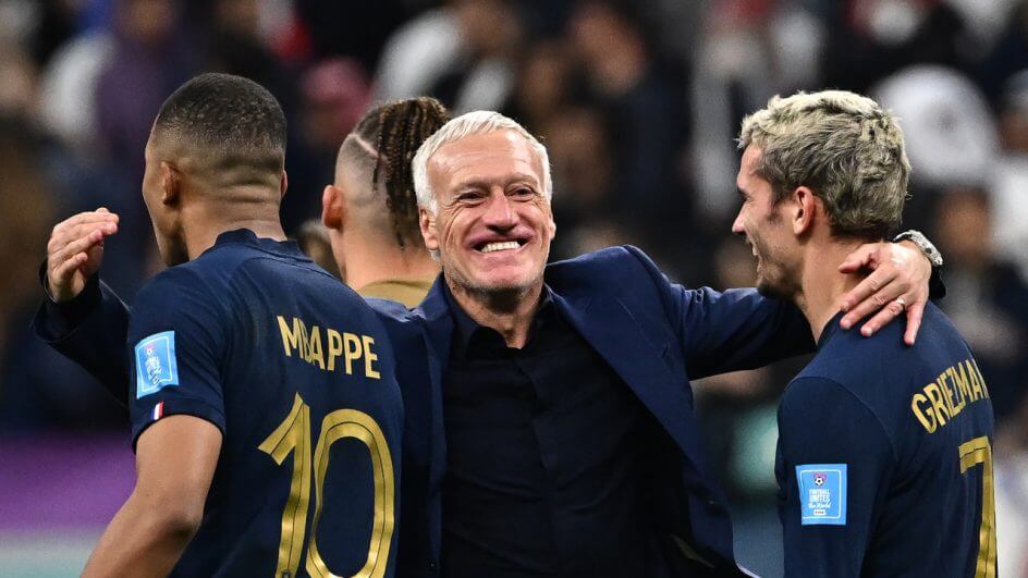Didier Deschamps comanda a França na Copa do Mundo (Foto: Anne Christine Poujoulat/AFP)