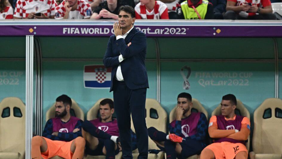 Zlatko Dalic é o técnico da Croácia (Foto: Anne Christine Poujoulat/AFP)