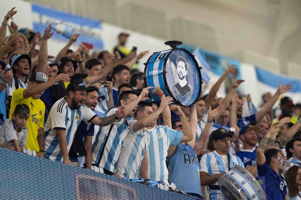 torcida da Argentina dá show nos jogos da Copa do Catar