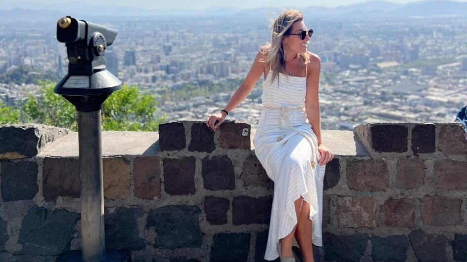 Arquiteta Mariana Maisonnave recarrega as energias no Chile