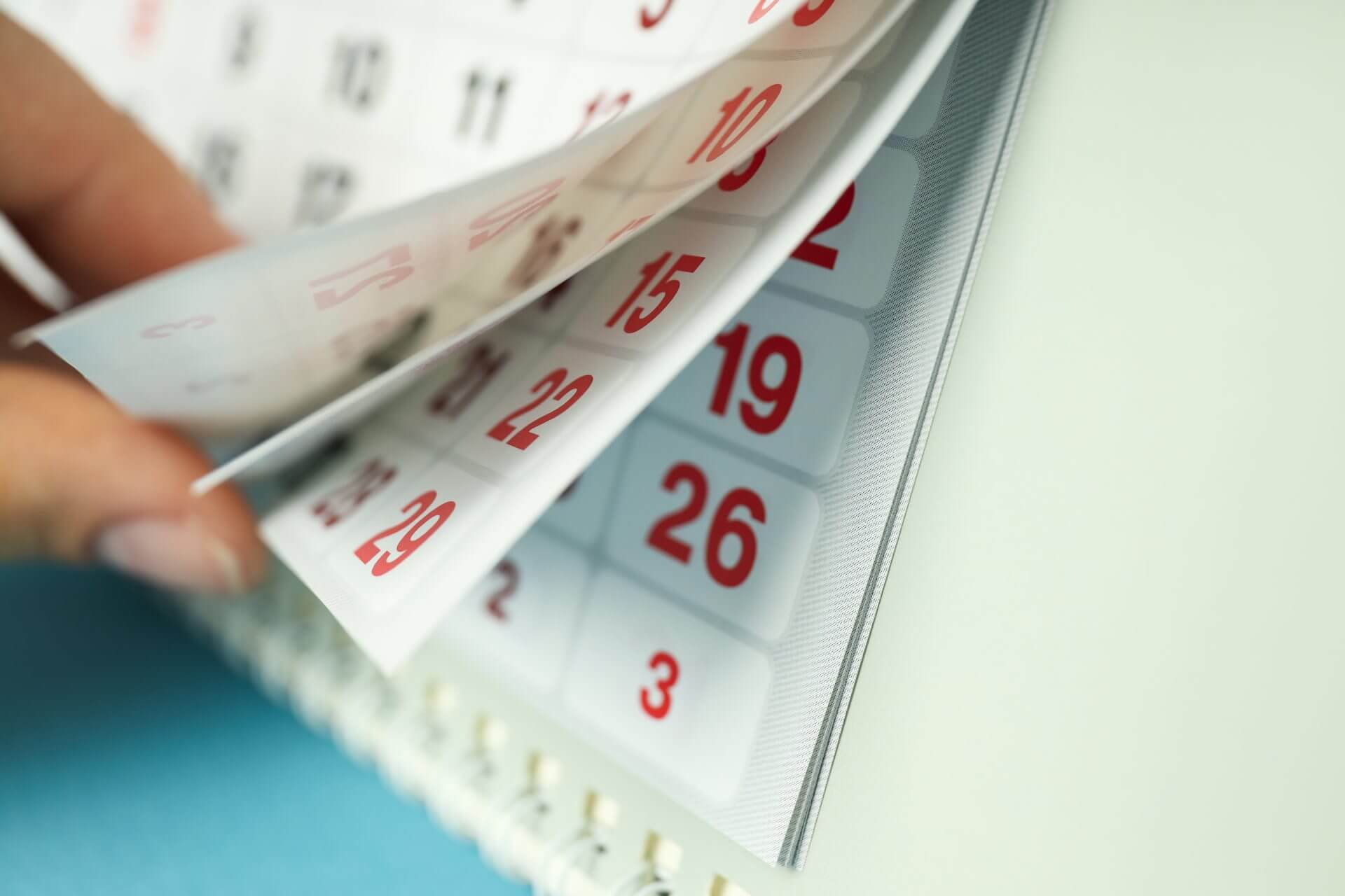 calendário
